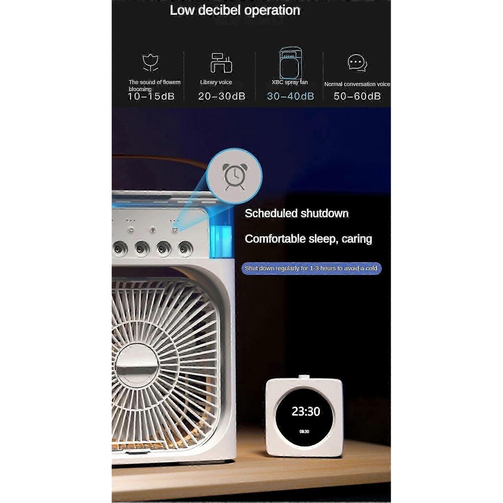 household air conditioner fan portable with humidifier