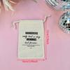 5Pcs Bachelorette Party Bags I Regret Nothing Hangover Kit Bags Hangover Recovery Kit Drawstring Bag Bridal Shower Wedding Gift