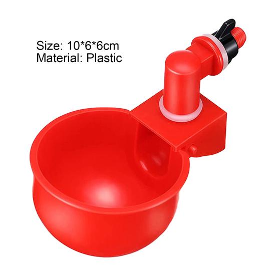 Chicken Waterer Unique Automatic Reusable Chicken Food Bowl Universal Rounded Edge Chicken Waterer Chicken Food Bowl for Gifts