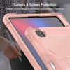 For iPad Pro 13 (2025)/13 (2024) Case Silicone + PC Tablet Cover with Pen Holder