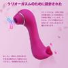CKSOHOT Vibrator Sucking Clitoris Suction Tongue 10 Levels of Suction 10 Types of Tongue Clitoris Foreplay Sacred Nipple Clit Nipple Made of Soft