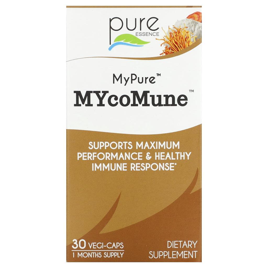 Mypure, Mycomune, Veggie Capsules 30 Tablets