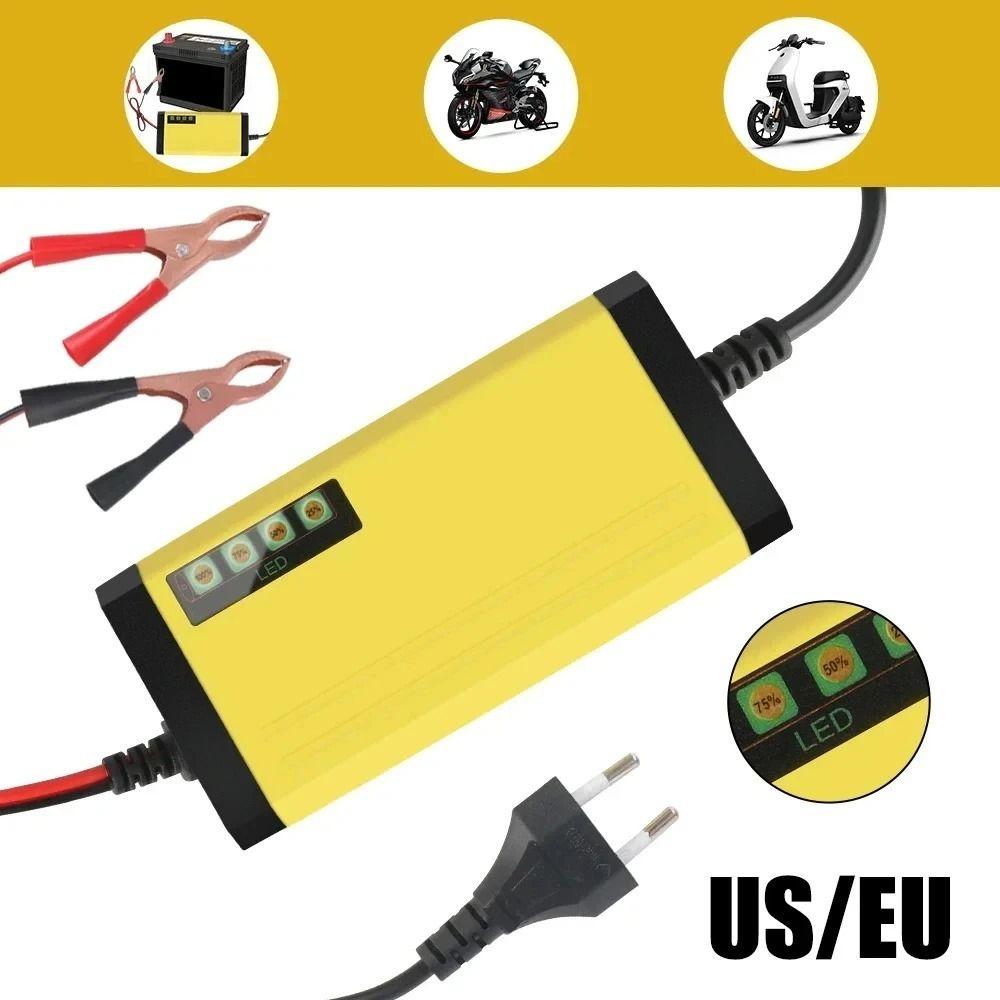 12V 2A Car Battery Charger LED Display Power Adapter Lead Acid Battery Charger  Lead Acid Battery