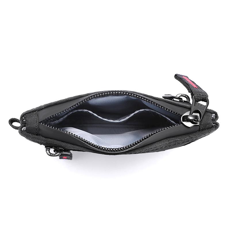 Rfid Держатель для кредитных карт Мужской короткий кошелек на молнии для монет X-Pac Мини дорожный кошелек Мужской тактический кошелек Кошелек для монет