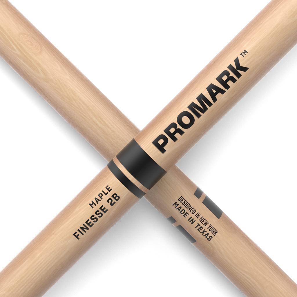 PROMARK Drumstick Finesse, маленький круглый наконечник 2B RBM625RW x (406.4 15.9мм) []