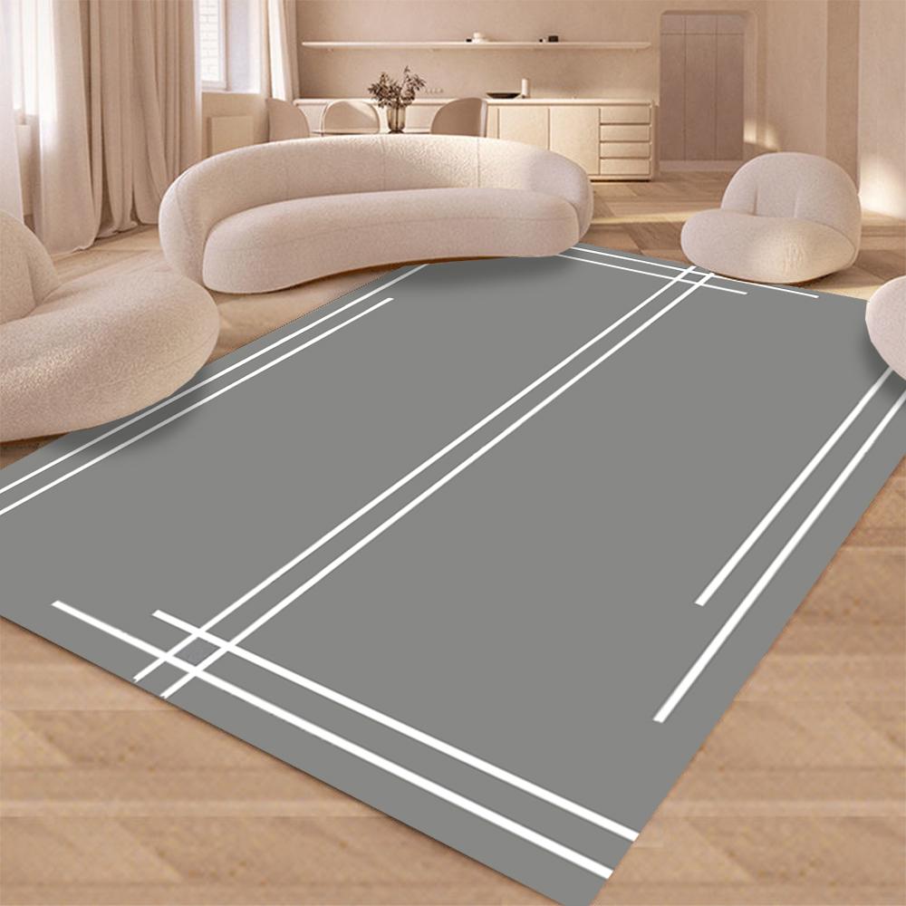 Area Rugs for Living Room Living Room for Bedroom Geometric Stripes Plaid Style Carpet Rugs for Dining Room Dorm