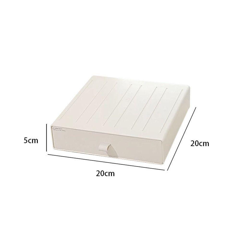 Plastic Drawer Storage Box Large Capacity Makeup Storage Container Stationery Storage Box for Home
