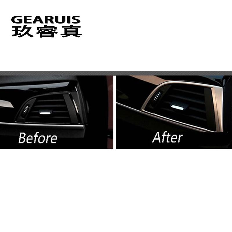 Для бренда BMW 1 серии 116i 118i f20 f21, Стайлинг автомобиля, накладка на розетку переменного тока, декоративная рамка для выхода воздуха, наклейки, чехлы