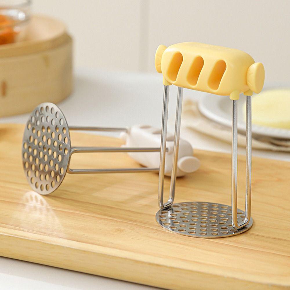 Durable Potato Ricer Stainless Steel Food Masher Practical Kitchen Gadget Cooking
