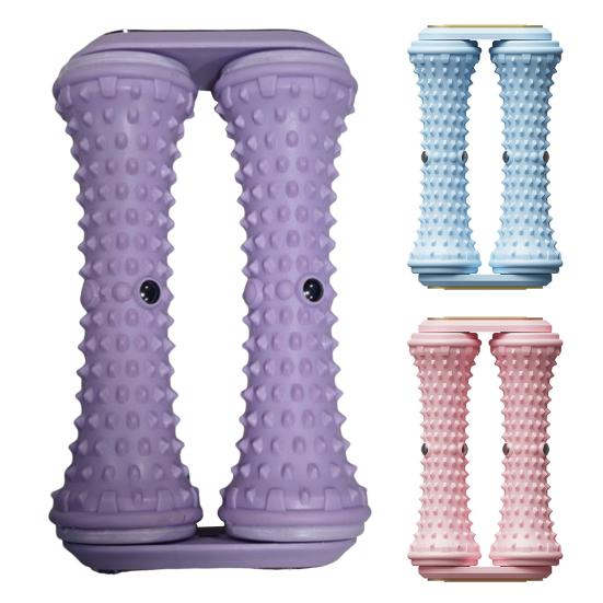 Double-Row Foot Massage Roller Plantar Fasciitis Muscle Sore Foot Arch Pain Relief Deep Tissue Relaxation Physical Therapy Fascia Roller