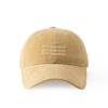 New Ripple Embroidery Washed Cotton Cap Vintage Simple Snapback Caps Casual Sun Protection Casquette Dad Hat Outdoor