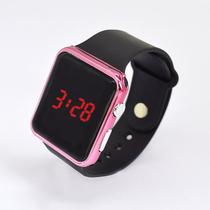 LED Electroplated Square Watch for Students, Adults & Couples - Cool Sunglasses Design