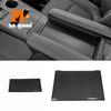 Carbon Fiber For Toyota Sienna  2022 Interior Accessories Car Gear Shift Box Armrest Box Panel Frame Decor Sticker Cover