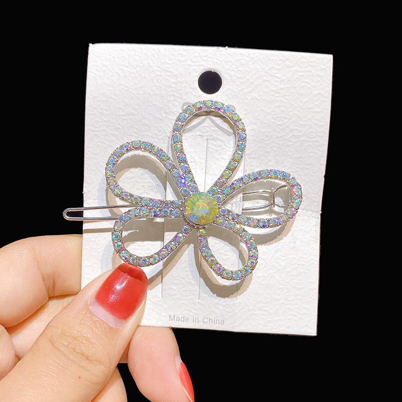 Корея Блестящий Кристалл Набор Заколок для Волос Модные Аксессуары для Волос Тренд для Женщин Девушка Жемчуг Стразы Заколка Боковая Заколка для Волос