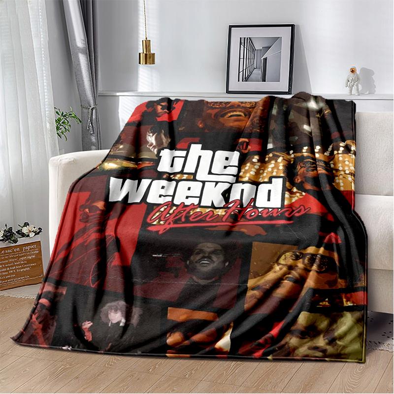 3D Плед The Weeknd X.O. Певец R&B, Мягкий плед для дома, спальни, кровати, дивана, пикника, путешествий, офиса, Покрывало, Подарок, Дети