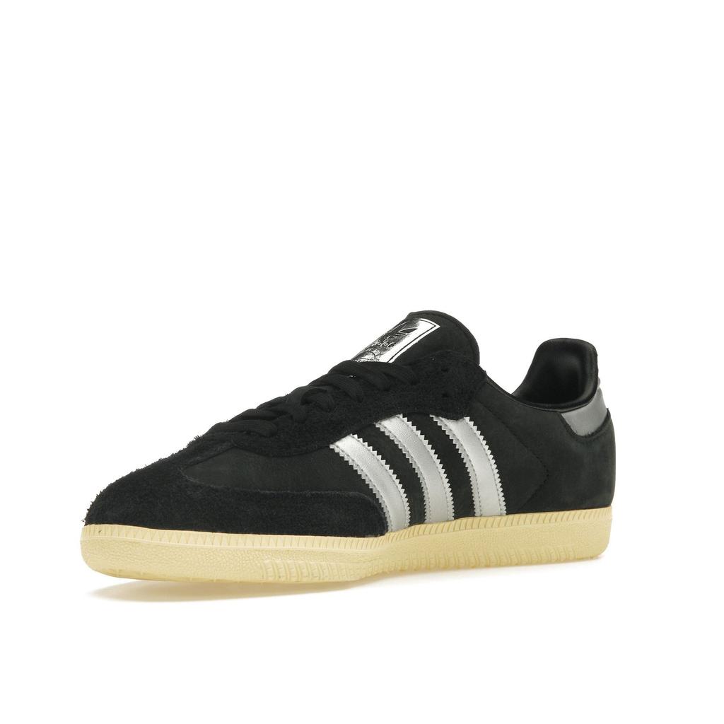 Adidas Samba OG Black Almost Yellow Женские кроссовки Core-Black Matte-Silver IE8128