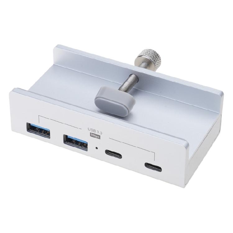 4-портовый USB 3.0 концентратор Type C USB-разветвитель Адаптер Тип-клипса Многопортовый разветвитель с быстрой передачей данных 5 Гбит/с