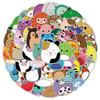 50 Kawaii Граффити Наклеек для Мобильного Телефона, Кружки для Воды, Компьютера, Водонепроницаемые, Креативный Пенал, Наклейки для Заметок