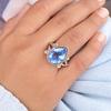 Tanzanite Gemstone 925 Sterling Silver Jewelry Handmade Blue Stone Ring For Her RR-57-4
