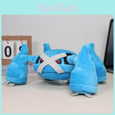 Плюшевая игрушка Покемон Метагросс 30 см Мягкий набивной краб Мультяшное животное Коллекционная для детей и фанатов