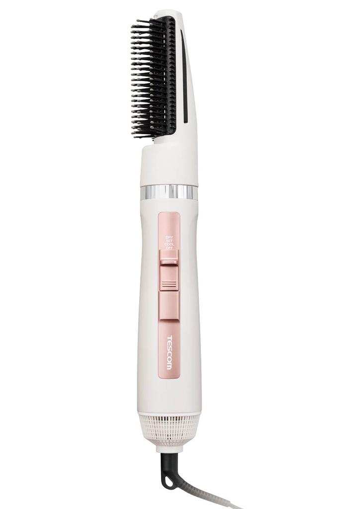 Tescom Hair Curl Negative Cold and Hot Rotating Easy Pull White Dryer, Фен, Ион, Легкий, Воздух, Шнур, Вилка, TC360A-W