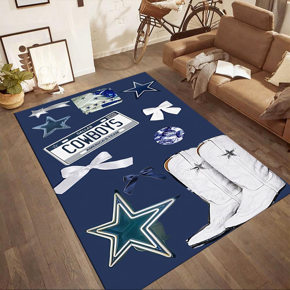Dallas Floor Rug Office Rug Suitable for Game Room Kitchen Study room Outdoor Antislip Carpet Anime Office Decor Spiritual Gift