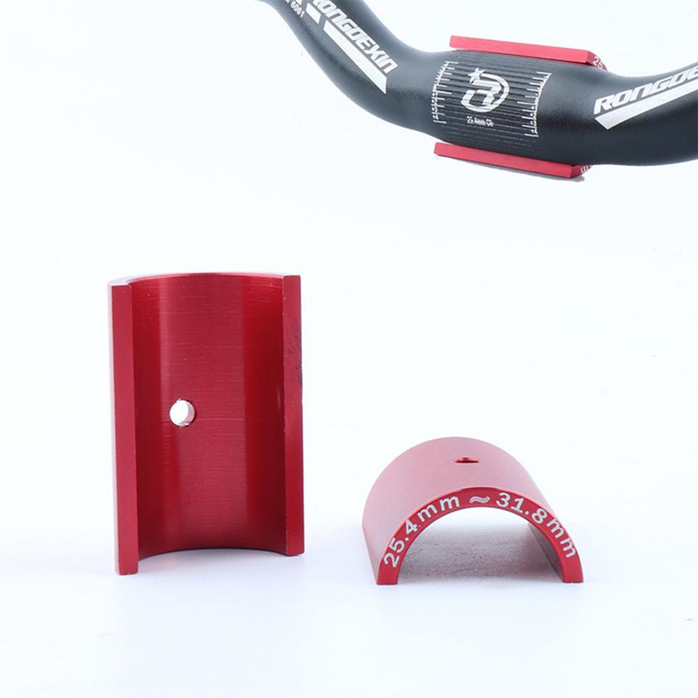 Zinc Zinc Alloy Reducing Sleeve Conversion Sleeve 25.4mm To 31.8mm Bike Handlebar Shim Reducer Bushing