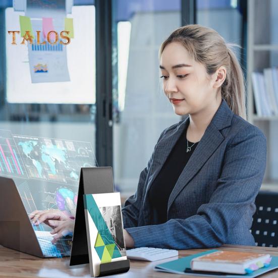 4 шт. Металлический держатель для брошюр, настольный, флаер, буклет, вертикальный стенд для брошюр, органайзер для буклетов, журналов, меню, журналов