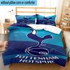 3pcs Tottenham Hotspur F.C Design Printed Bedding Set Duvet Cover Closure Includes 1 Duvet Cover & 2 Pillowcases Bedding Sets Home Decor Gifts