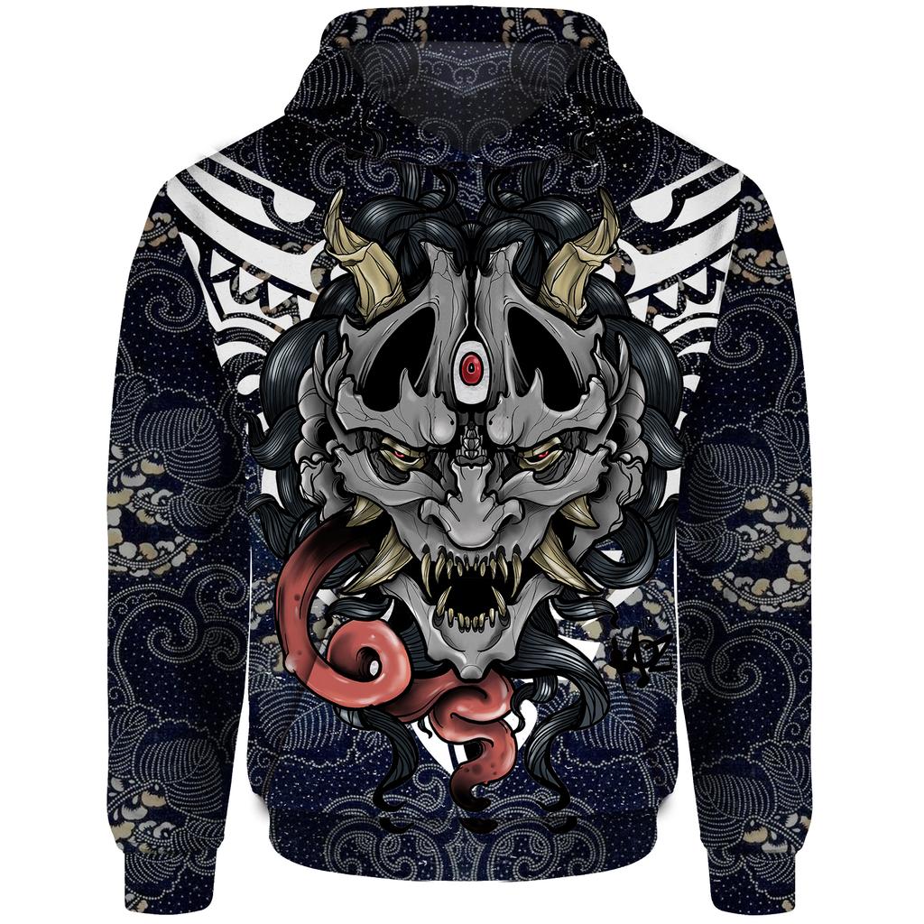 Мужская толстовка с капюшоном Scary Skeleton Demon с 3D-принтом, модная повседневная в стиле хип-хоп, свободная спортивная толстовка Four Seasons Neutral