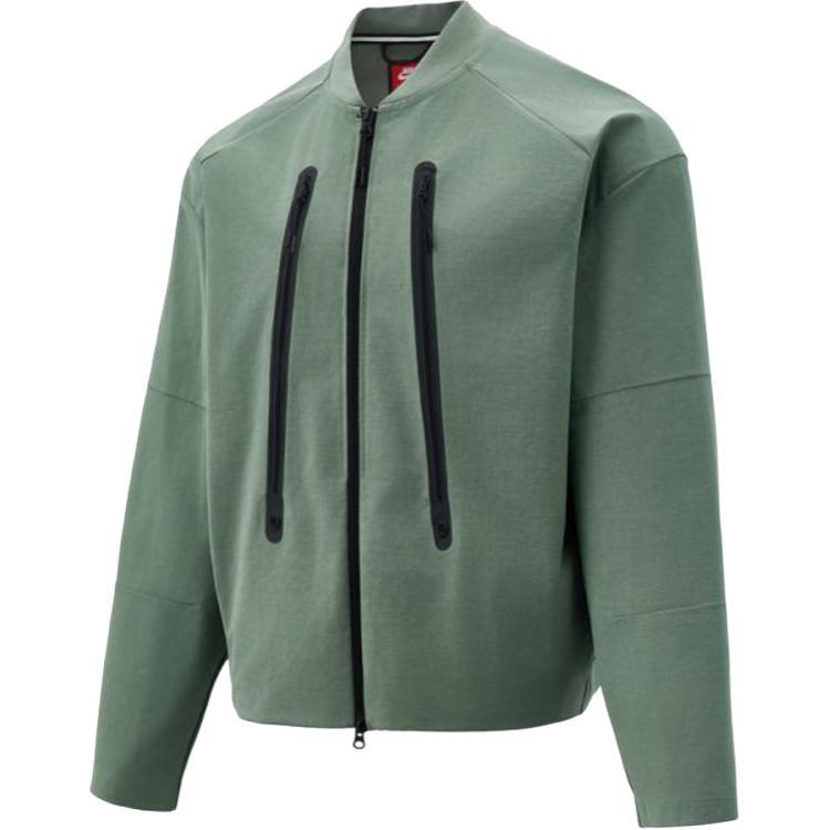 Nike Jackets Men's Green Baseball Collar Moderate Other HV0952-364