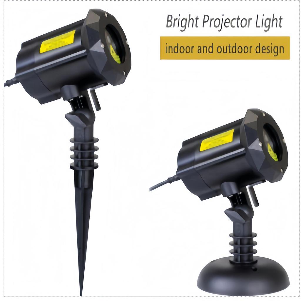 Dynamic Green-Blue Firefly Laser Projector: Starry Sky Waterproof Garden Light