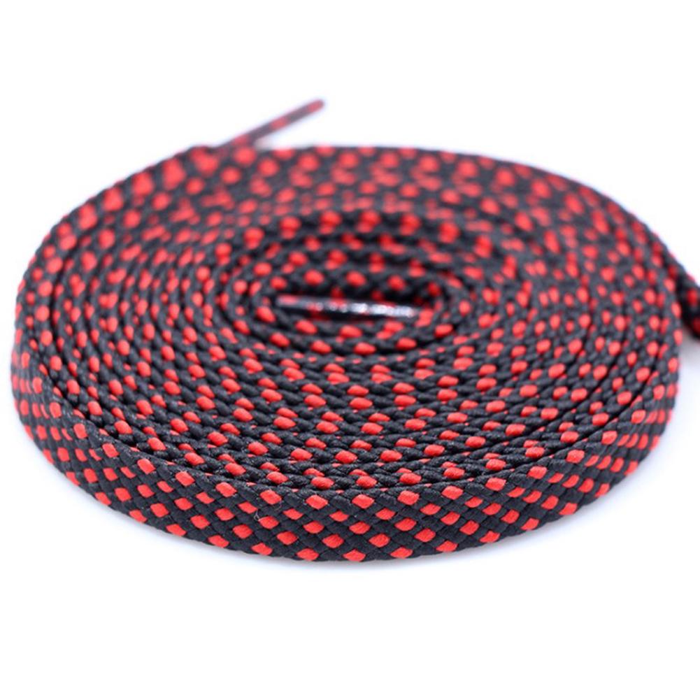 1 пара плоских шнурков, двухцветные повседневные кроссовки, кружевная обувь унисекс, веревочные аксессуары, модные аксессуары