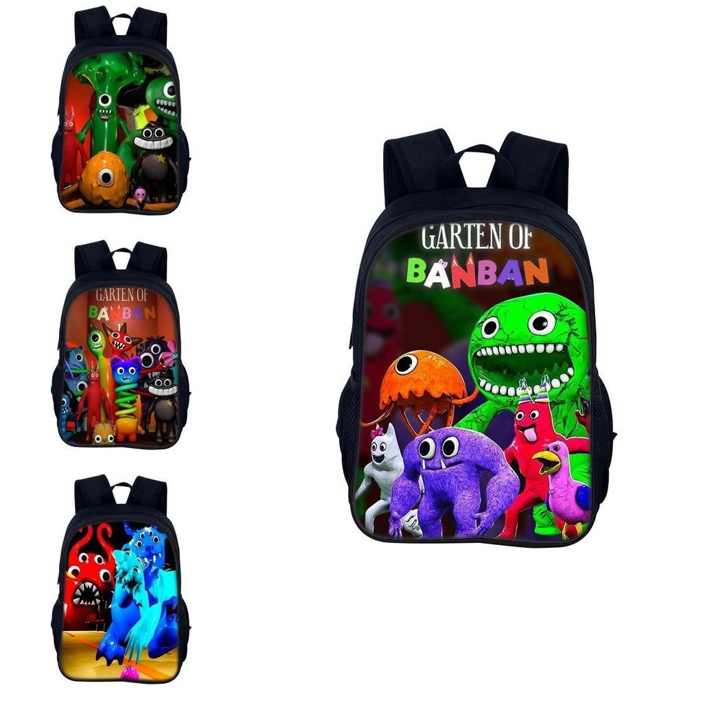 Сад Банбана 3 40 см Милый и красочный рюкзак из нейлона с мультяшным принтом для мальчиков и девочек Идеально подходит для школы