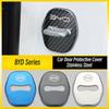 4 шт. Для BYD Atto 3 Yuan Plus Song Plus Seal Dolphin Sealion Tang Qin Han Seagull BYD Защитная накладка на дверь автомобиля Нержавеющая сталь
