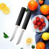2 Pcs./Complex, Plastic Handle Made of Stainless Steel, Fruit Knife, Collapse Knife, Meat Knife, Butcher, Chopper