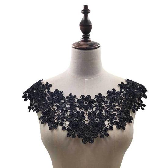 Lace Neckline Hollow Design DIY Craft Embroidery Lace Neckline Hollow Design Sewing DIY