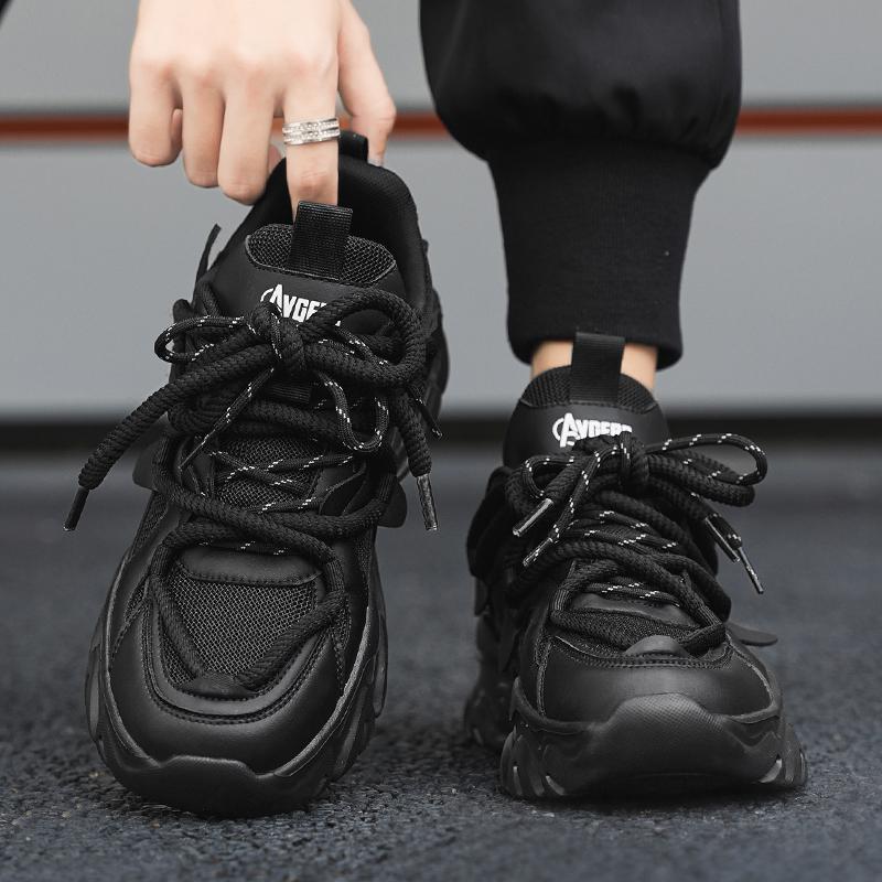 Папины кроссовки мужские лето 2025 новые на толстой подошве белые спортивные летние дышащие молодежные повседневные маленькие белые мужские кроссовки