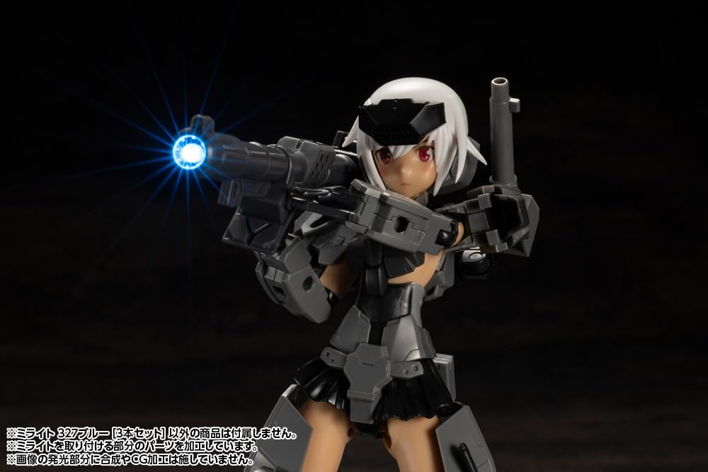 Товары для моделирования KOTOBUKIYA Miraite 327 Blue общей длиной 27 мм Пластиковая модель MSG [Набор 3] Приблизительно. Немасштаб