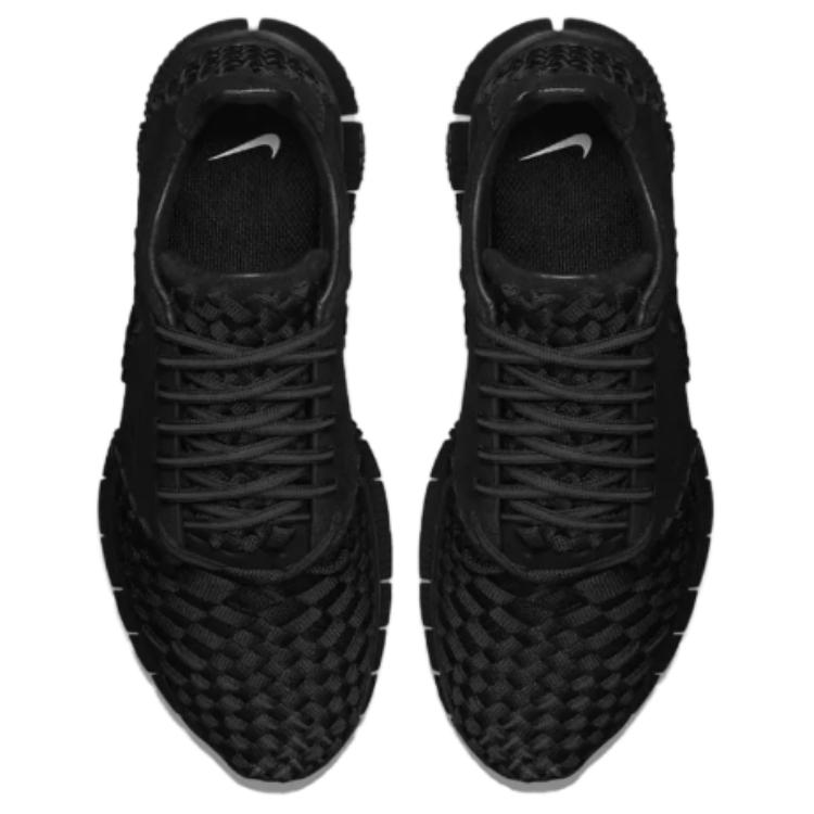 Nike Бесплатные Inneva Woven 2 Triple Black Замша 813040-001