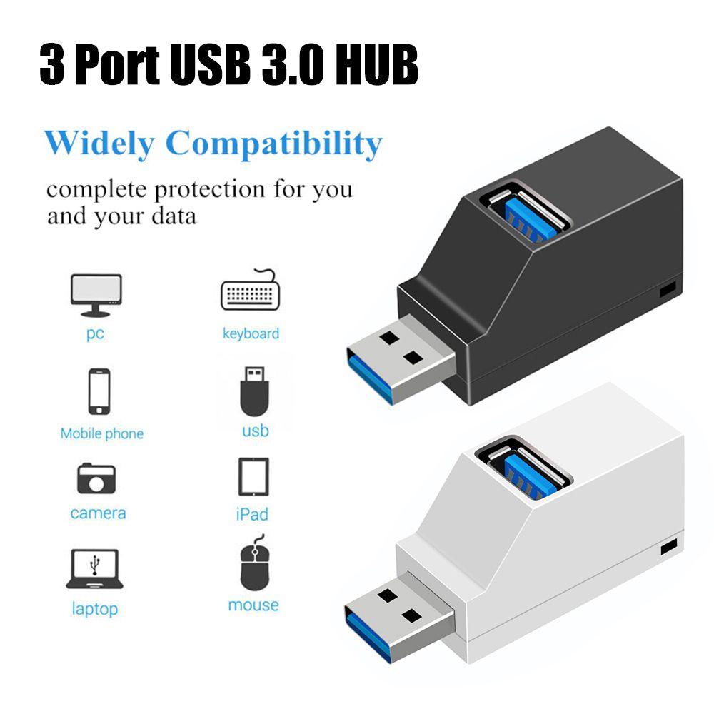 Universal Data Transfer High Speed Splitter Box 3 Ports Adapter USB 3.0 Hub