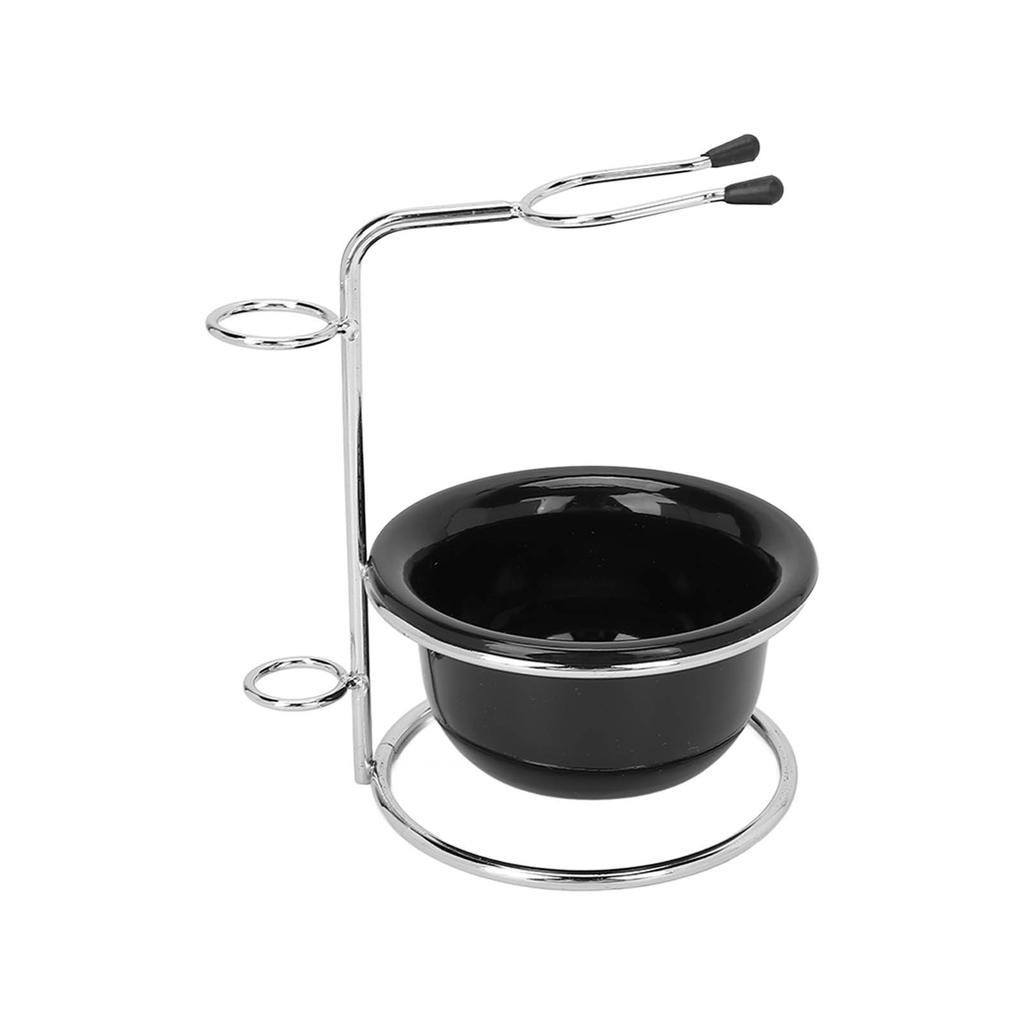 Men s Shaving Bowl Beard Care Cleaning Stainless Steel Shaving Bowl Stand Shaving Tool Set for Barber