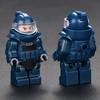 Military Building Block Figurine Accessories Bomb Disposal Clothing Explosion-Proof Clothing Parts Accessories Small Particles Toy Assembly Block