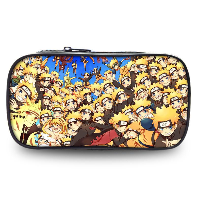 Naruto Anime Character Print Single Layer Stationery Storage Bagfor Students
