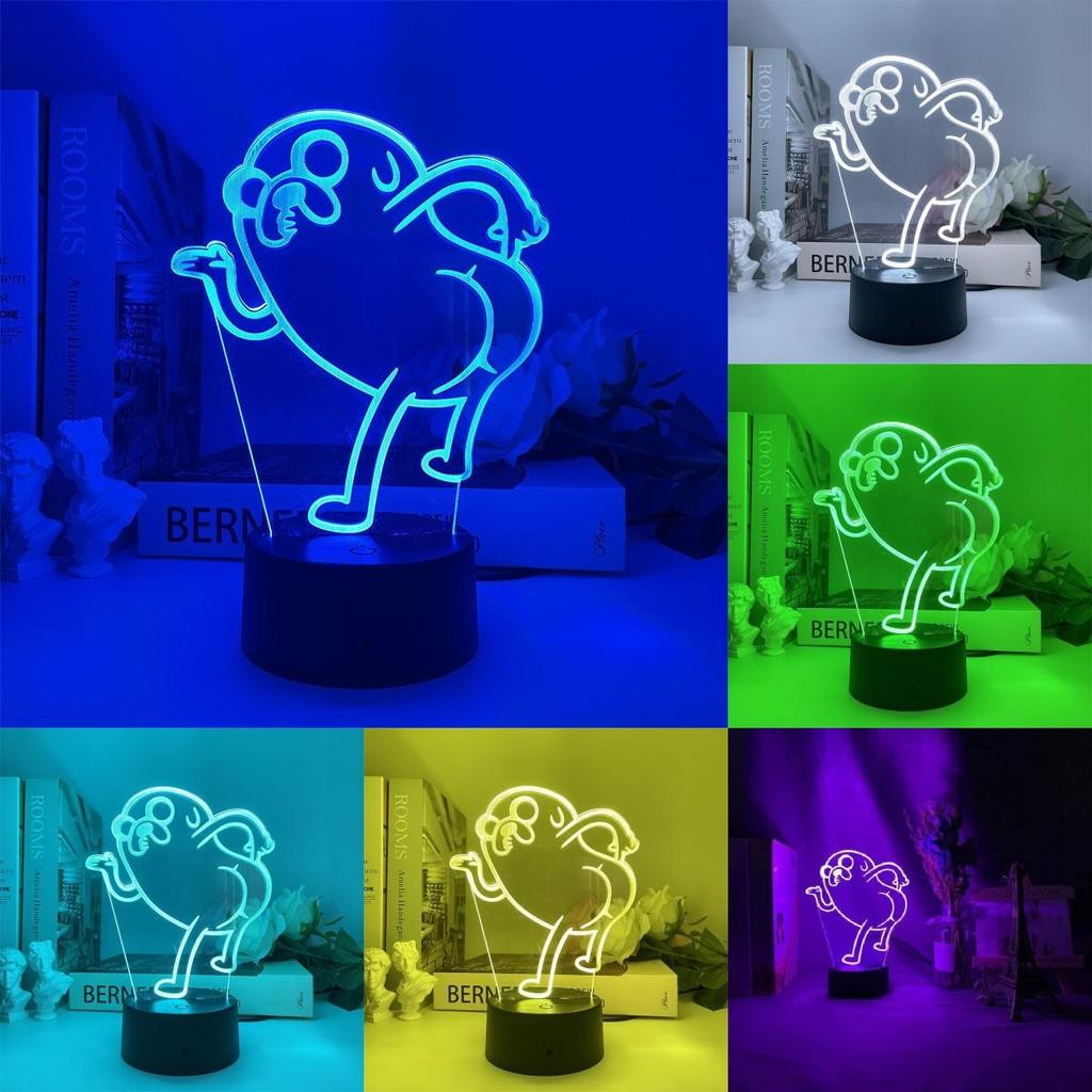 Adventure Time Character Model Night Light With Button Switch For Kid