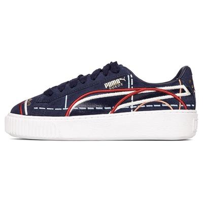 (WMNS) Suede Platform Courture 'Синий Красный' Женские 366685-02