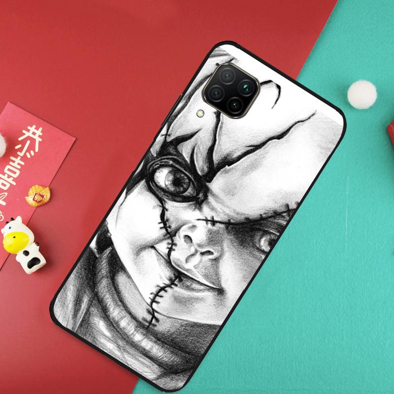 Чехол для телефона Huawei Nova Y91 Y61 Y60 Y70 Y90 Nova 9 SE 10 11i 8i 3i P20 P30 Pro P40 Lite с изображением куклы Чаки из фильма ужасов
