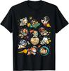 Space Dogs Cute Astronaut Dogs in Space Galaxy Animal Planet Gift Unisex T-Shirt