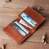 НОВЫЙ ретро-держатель для карт из воловьей кожи, слоты для нескольких карт, большая вместимость, маленький кошелек для мужчин и женщин, кошелек для кредитных карт, тонкие сумки для визиток