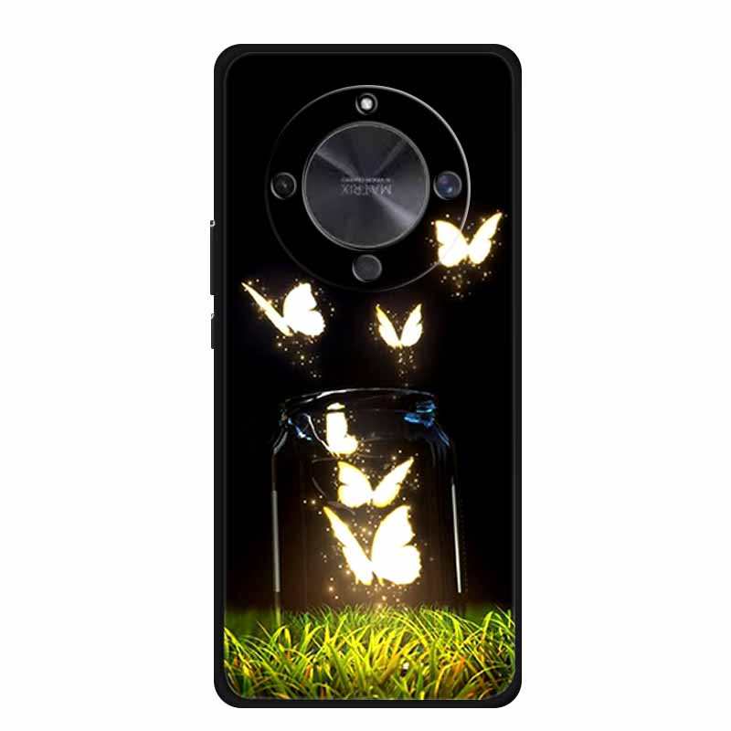 Чехол для Honor X70 5G X 70 Coque Черный Силиконовый ТПУ Мягкая Задняя Крышка Чехол Для Honor X70 MTN-AN00 Чехол для Телефона HonorX70 6.79" Funda